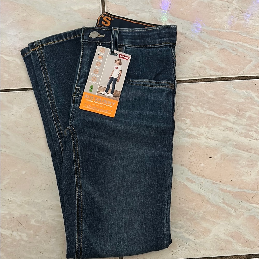 Levi's Men's Dark Blue Slim Jeans